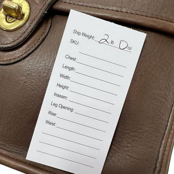 Vintage Coach Taupe Leather Willis Crossbody & Top Handle Bag F6C-9927 - Picture 15 of 15